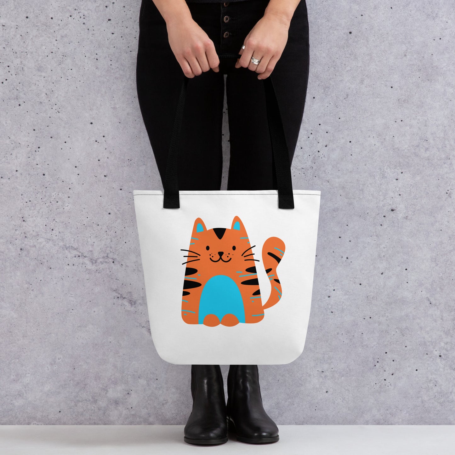 TOTE BAG - Orange Kitty