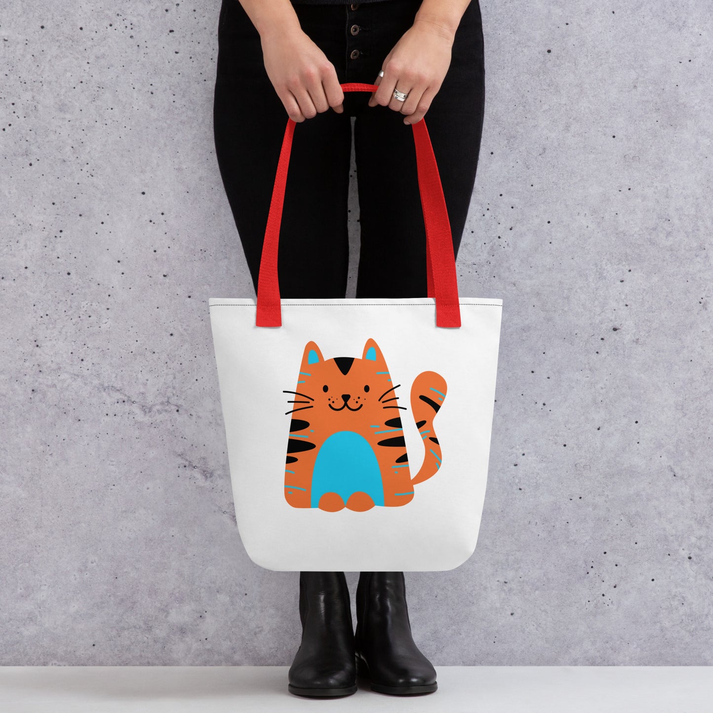 TOTE BAG - Orange Kitty