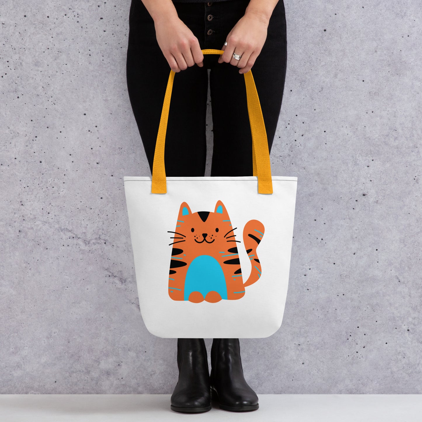 TOTE BAG - Orange Kitty