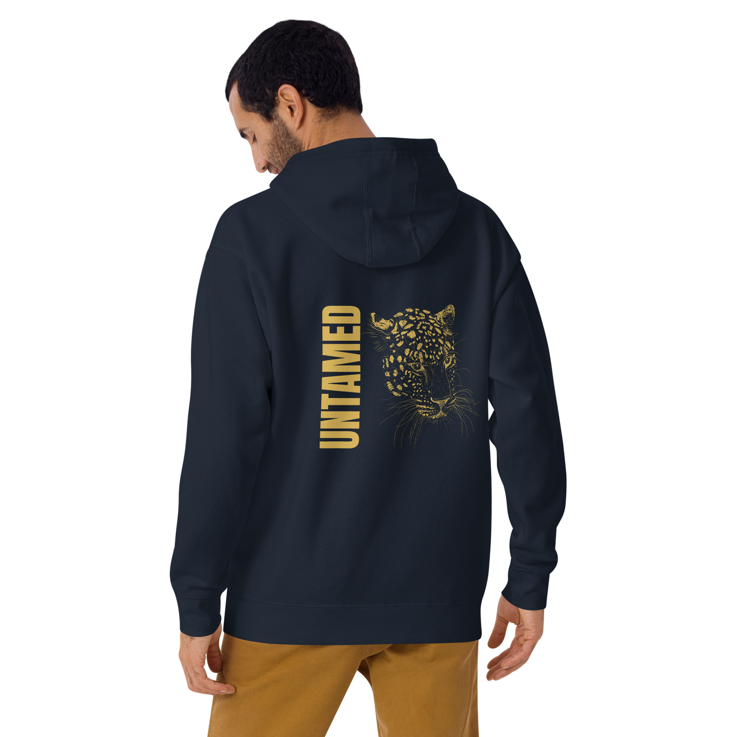 COTTON HERITAGE HOODIE - Untamed Leopard