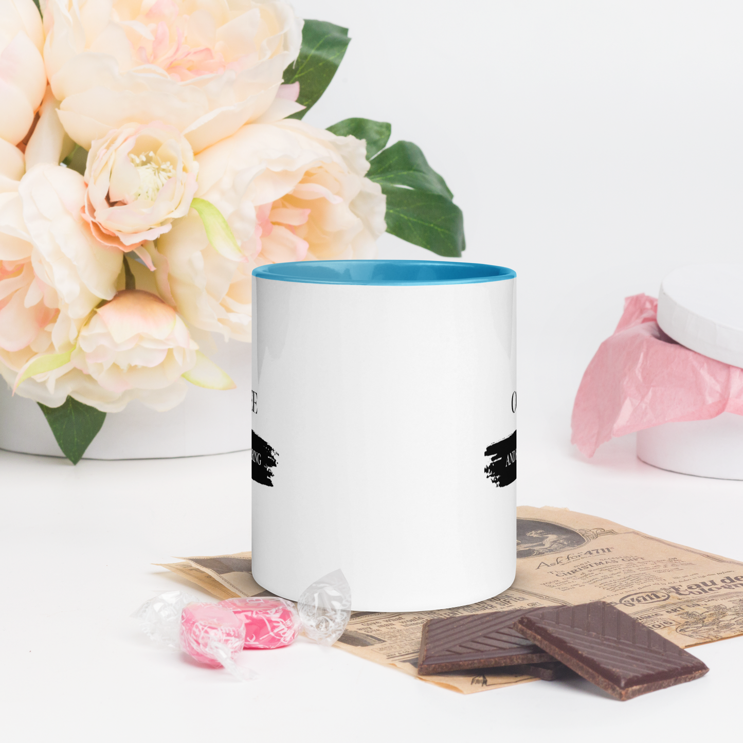 CERAMIC CAT MUG - Sip Coffee Start Purring