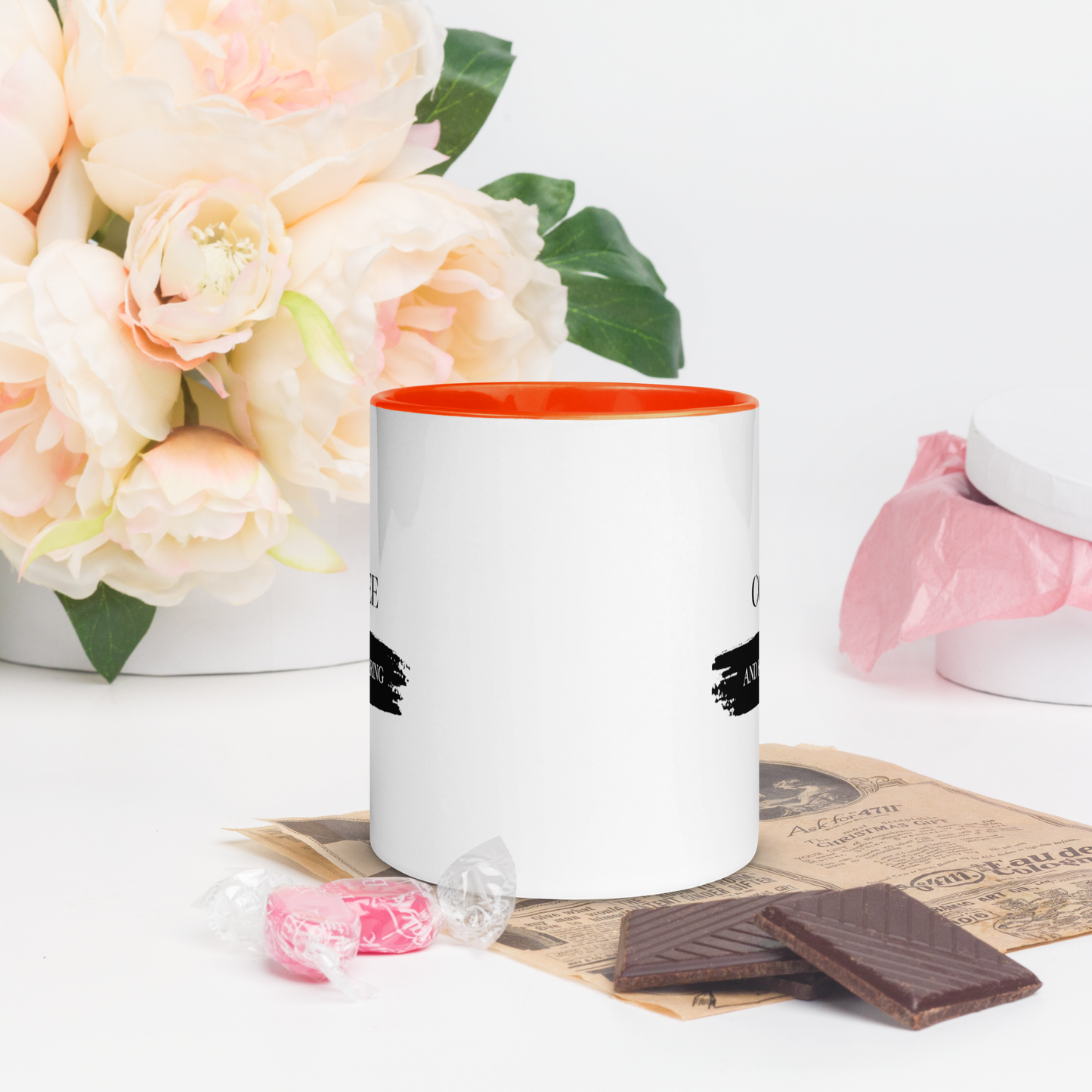 CERAMIC CAT MUG - Sip Coffee Start Purring