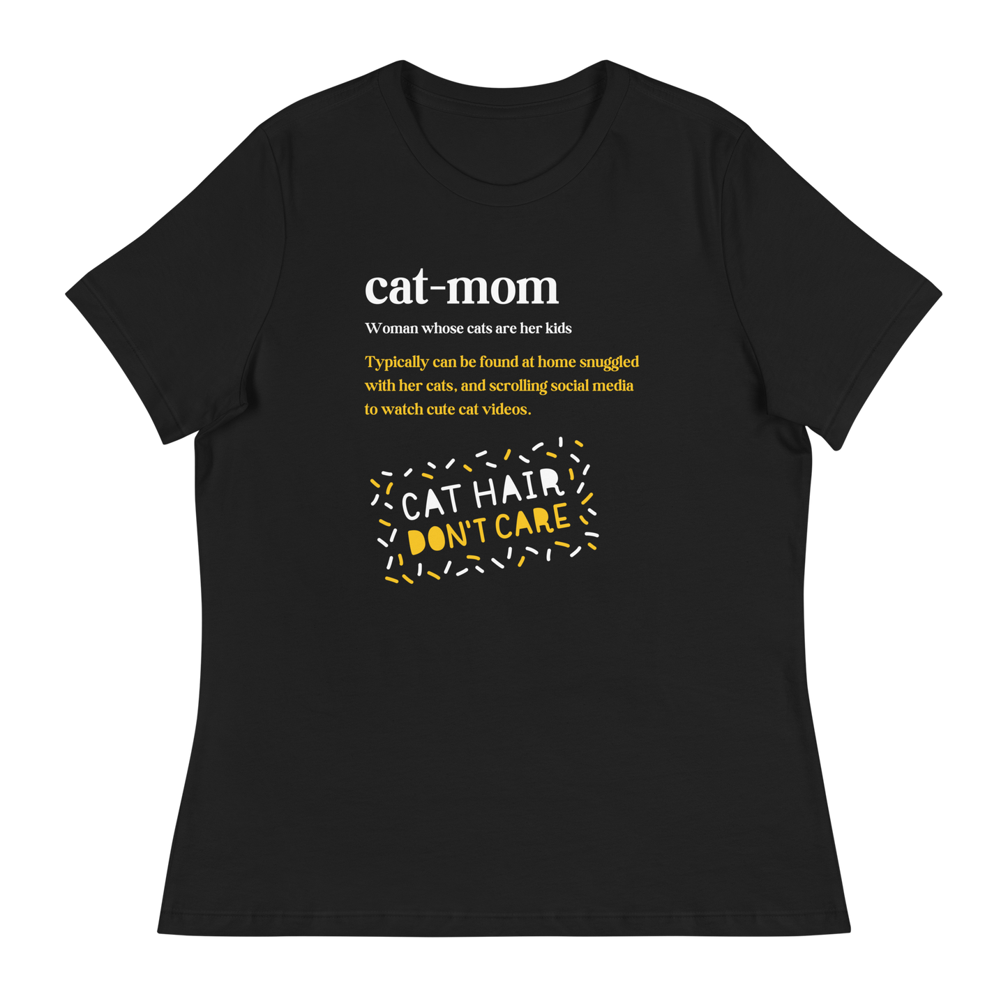 WOMEN'S BELLA & CANVAS - Cat Mom