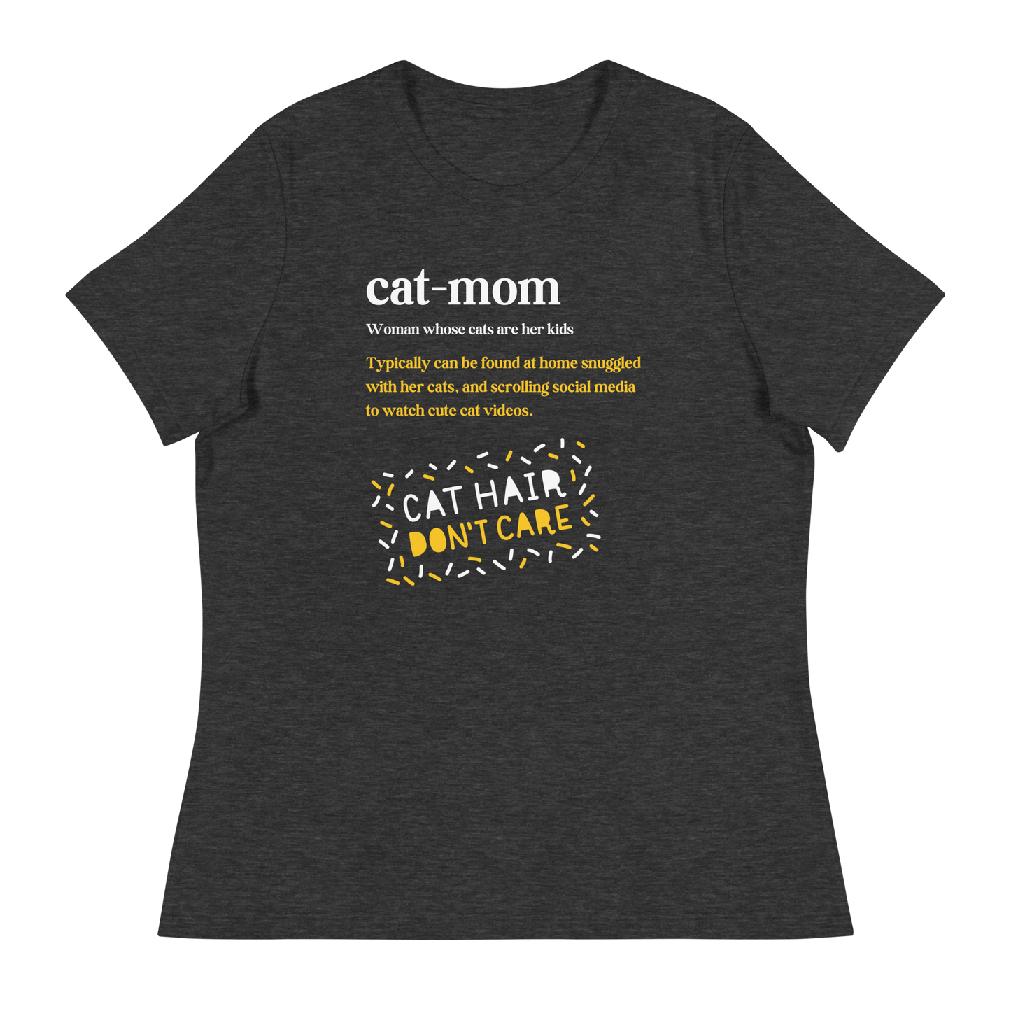 WOMEN'S BELLA & CANVAS - Cat Mom