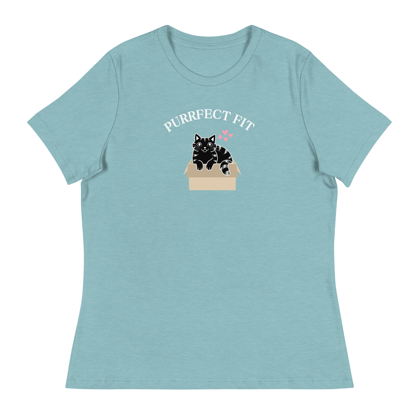 WOMEN'S BELLA & CANVAS TEE - Purrfect Fit for this Cutie