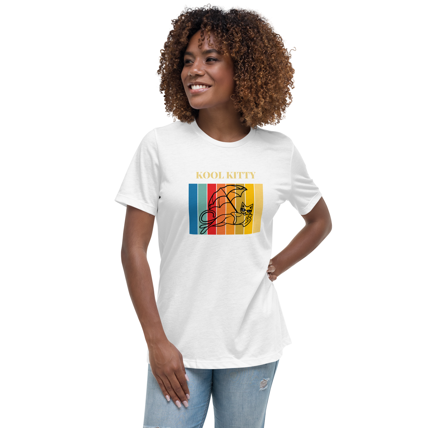WOMEN'S BELLA & CANVAS TEE - Kool Kitty