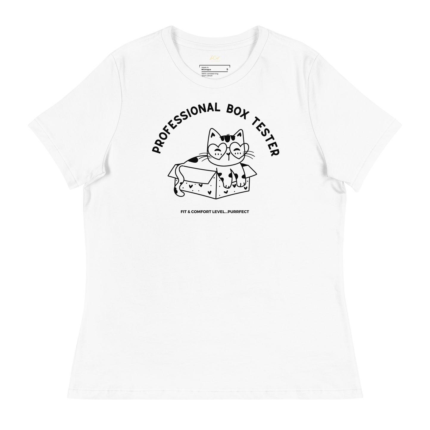 WOMEN'S BELLA & CANVAS TEE -  Box Tester