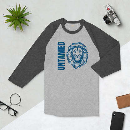 UNISEX 3/4 SLEEVE RAGLAN SHIRT - Lion