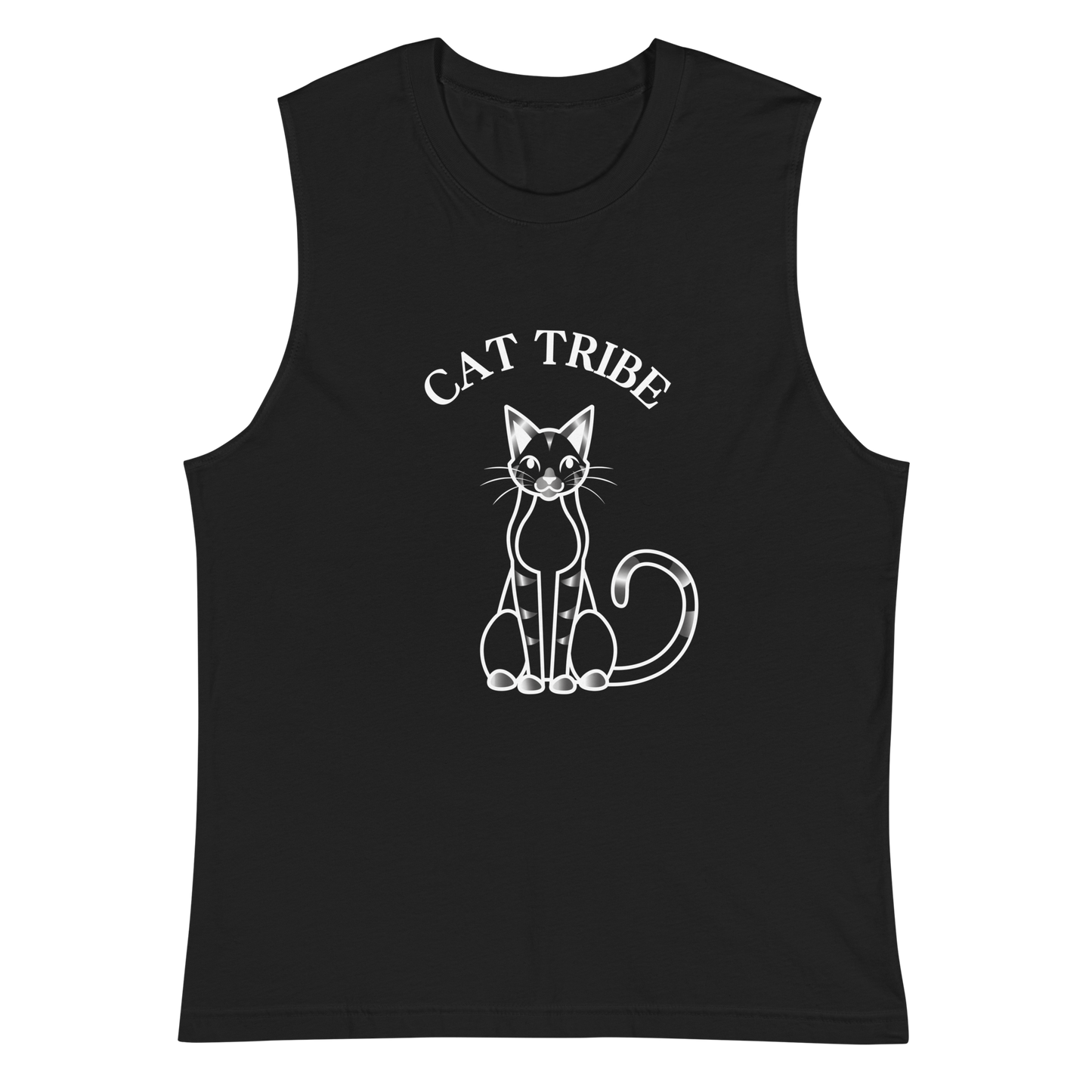 MUSCLE TANK TOP - Cat Tribe