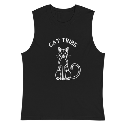 MUSCLE TANK TOP - Cat Tribe