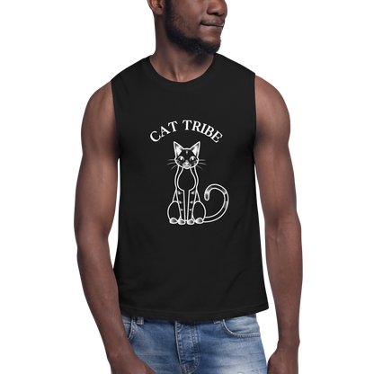 MUSCLE TANK TOP - Cat Tribe