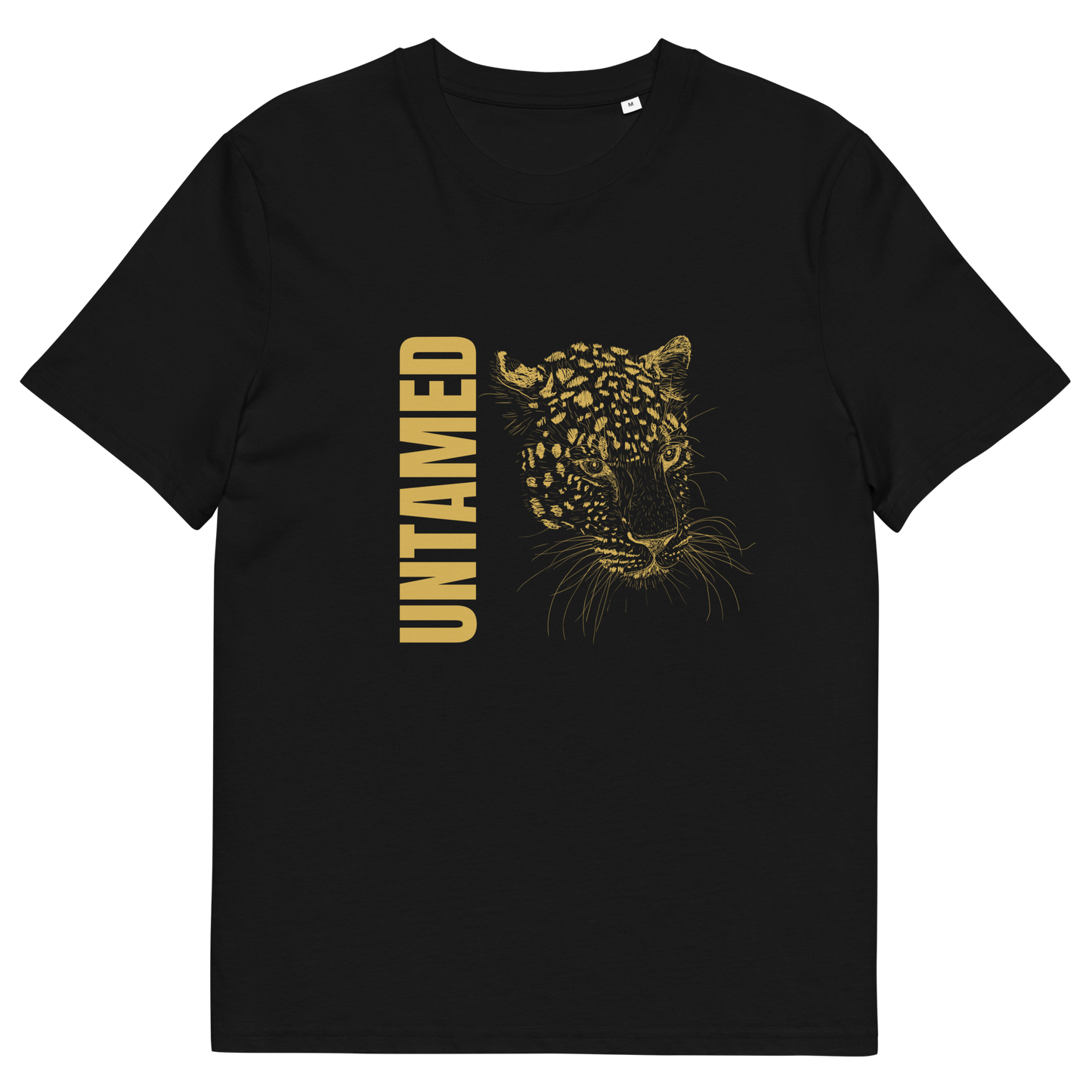 UNISEX ORGANIC COTTON TEE - Cheetah