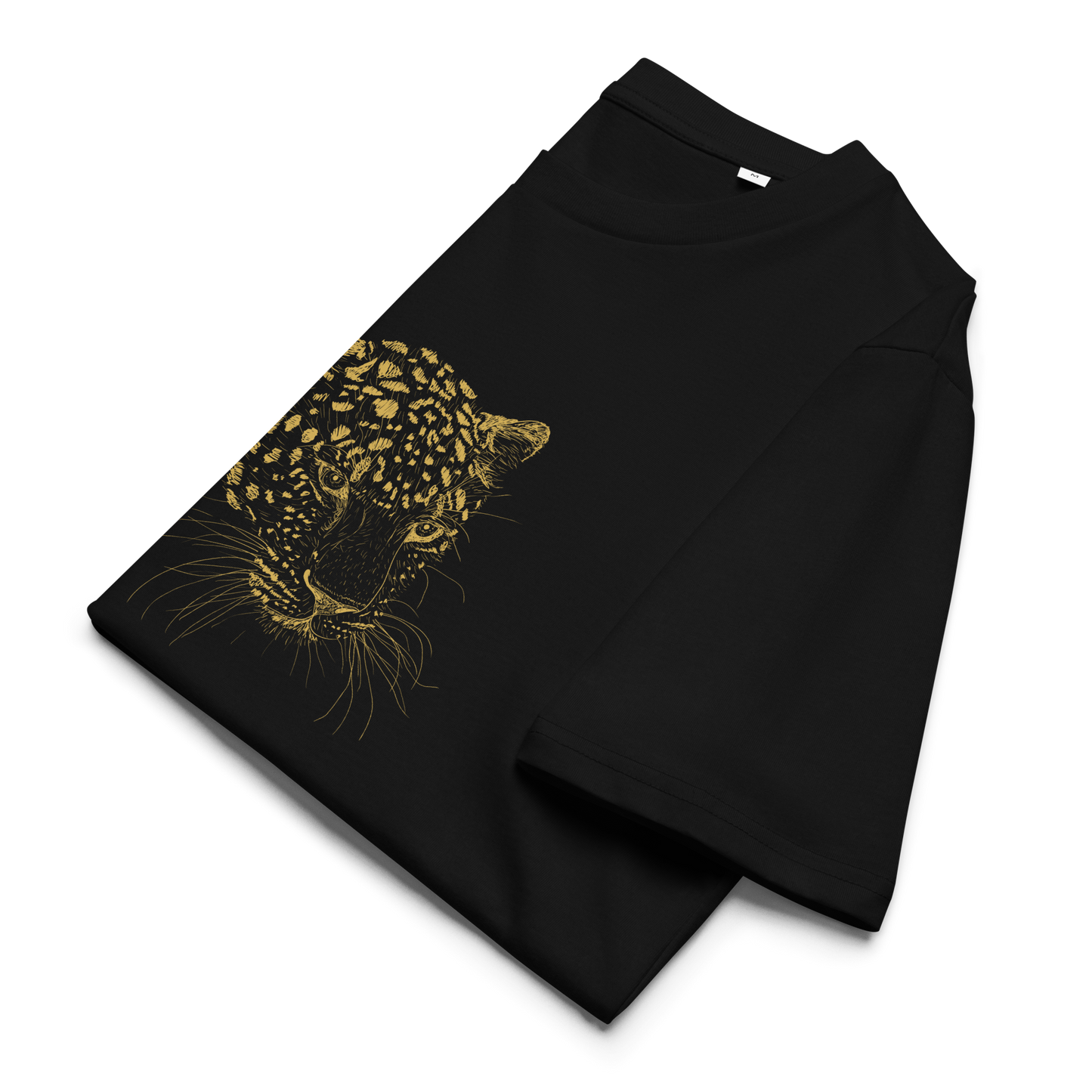 UNISEX ORGANIC COTTON TEE - Cheetah