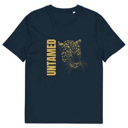 UNISEX ORGANIC COTTON TEE - Cheetah