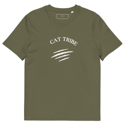 UNISEX ORGANIC COTTON TEE- Cat Tribe