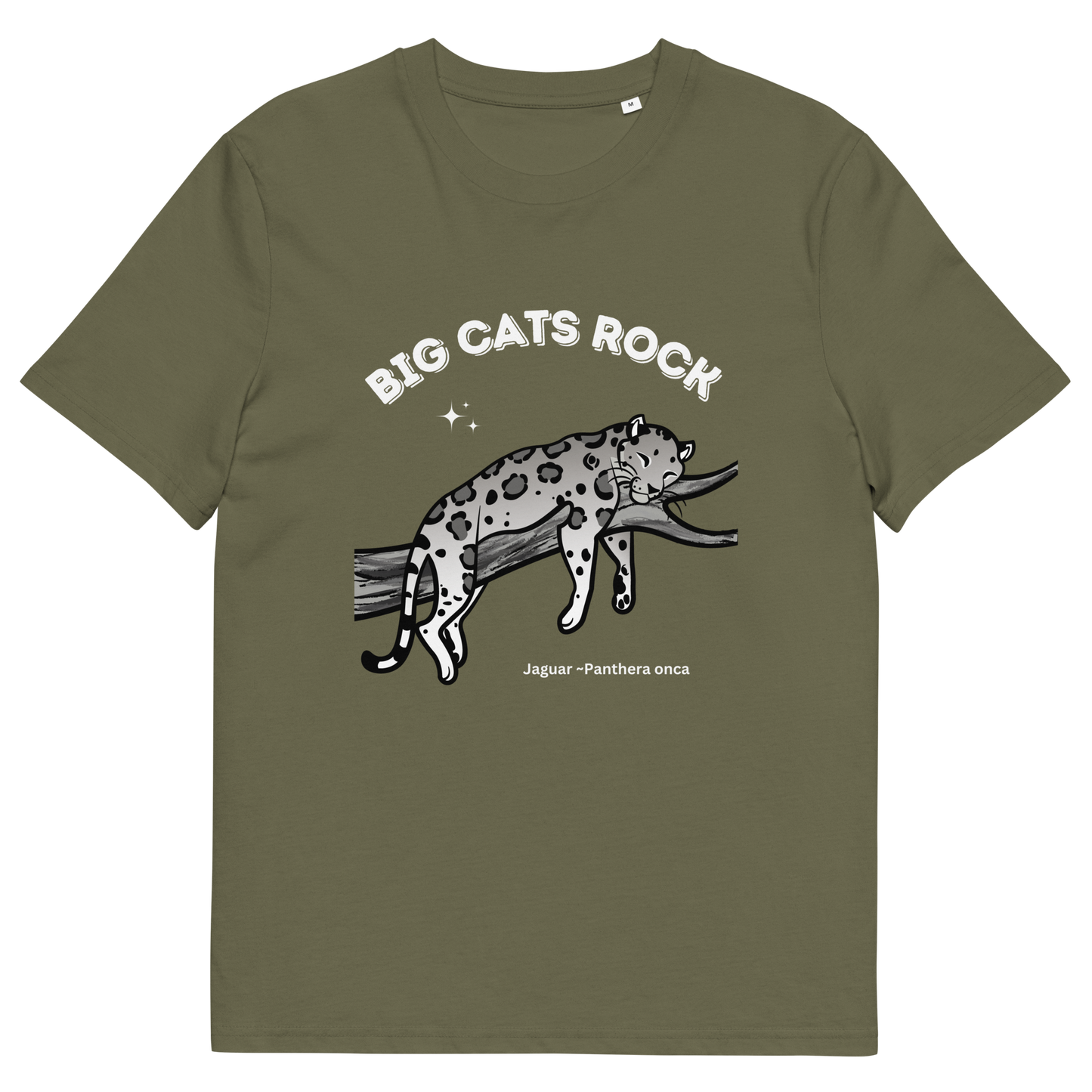 UNISEX ORGANIC COTTON TEE- Jaguars Rock!