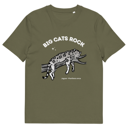 UNISEX ORGANIC COTTON TEE- Jaguars Rock!