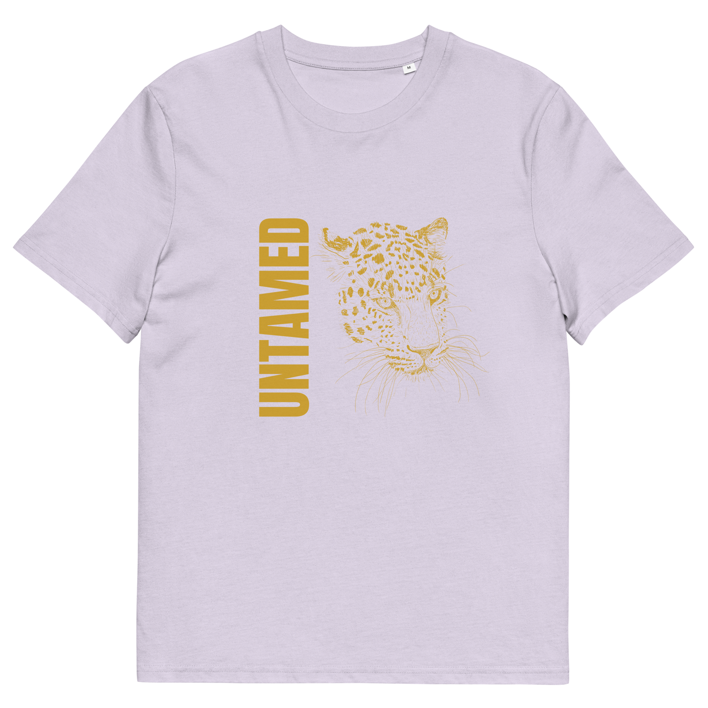 UNISEX ORGANIC COTTON TEE - Cheetah