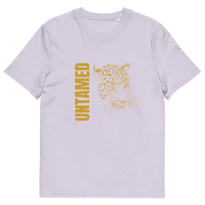 UNISEX ORGANIC COTTON TEE - Cheetah