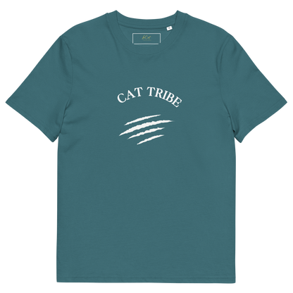 UNISEX ORGANIC COTTON TEE- Cat Tribe