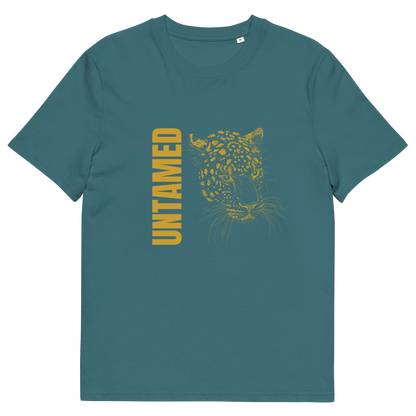 UNISEX ORGANIC COTTON TEE - Cheetah