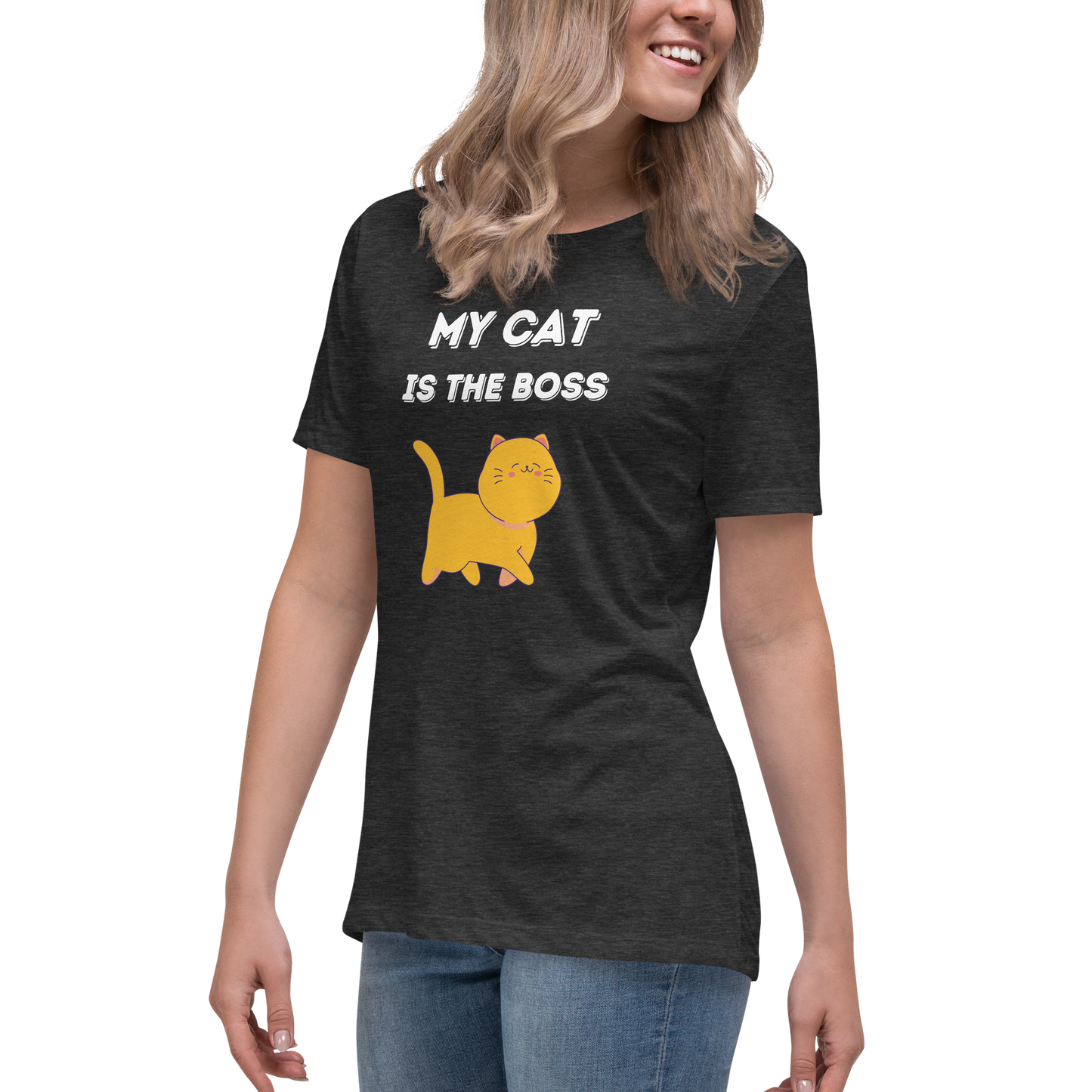 WOMEN'S BELLA & CANVAS TEE -  Bossy Cats