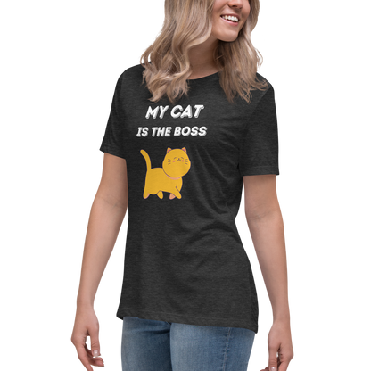 WOMEN'S BELLA & CANVAS TEE -  Bossy Cats