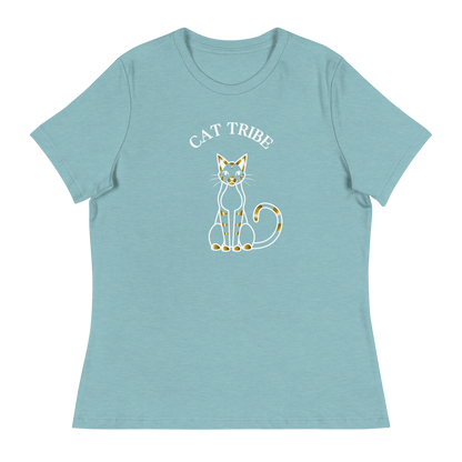 WOMEN'S BELLA & CANVAS TEE - Cat Tribe Gold