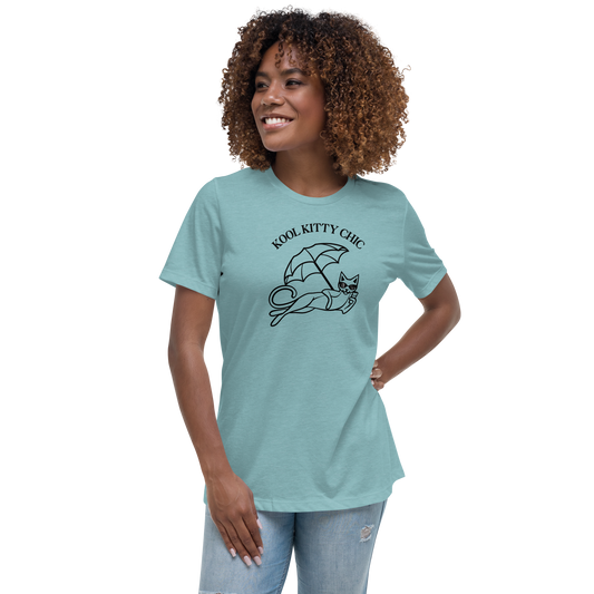 WOMEN'S BELLA & CANVAS TEE -  Kool Kitty Chic