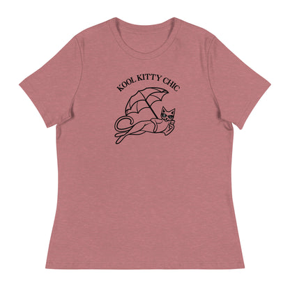 WOMEN'S BELLA & CANVAS TEE -  Kool Kitty Chic