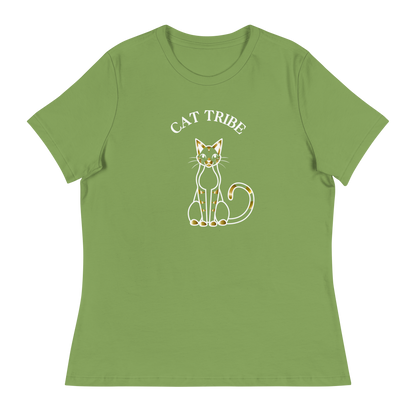 WOMEN'S BELLA & CANVAS TEE - Cat Tribe Gold